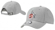 1. FC Köln Kinder Basecap - Basic Logo - GRAU Kappe | Schildmütze | Cap