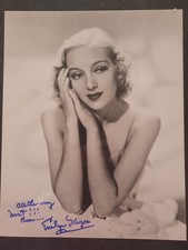 EVELYN KEYES - Signiertes 12x8