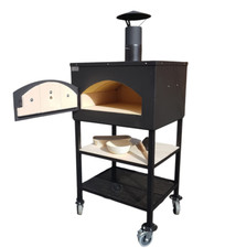 RAMSTER Speicherofen Gotthard Typ 2 Holzbackofen Pizzaofen MIT Untergestell