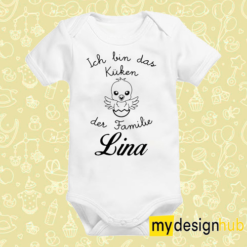 Baby body personalisiert mit - personalisiert,