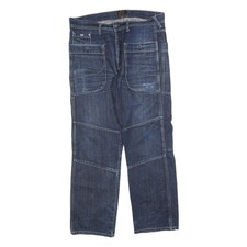 CROCKER Herren Jeans Blau
