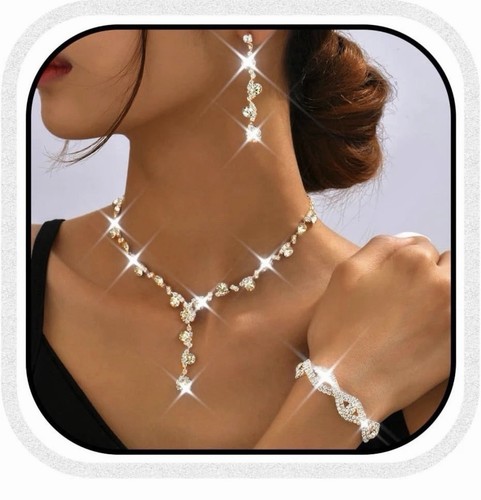Brautschmuck set strass - brautschmuck-set,,