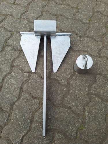 Edelstahl plattenanker boot - edelstahl,