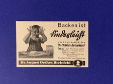 Dr. Oetker, Bielefeld, 1936