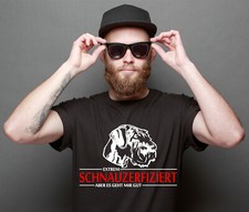 Riesenschnauzer T-Shirt SCHNAUZERFIZIERT SCHNAUZER infiziert Hund Siviwonder
