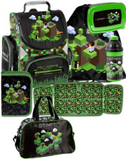MINECRAFT Schulranzen Set 6in1