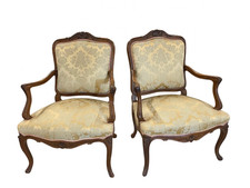 Paar Sessel Louis XV Stil