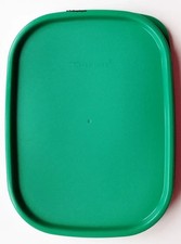 Tupperware Deckel, grün - 19 cm x 14 cm - für kleinen Kompaktus