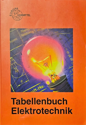 Tabellenbuch elektrotechnik - tabellenbuch,