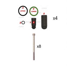 Dichtungssatz + Schrauben PDE