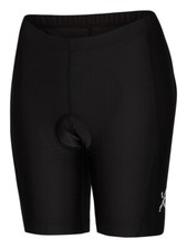 Damen kurze Radhose Klimatex Fluer mit Sitzpolster Atmungsaktiv Radlerhose