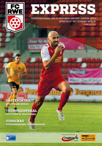 Rot weiß erfurt bfc - weiß,