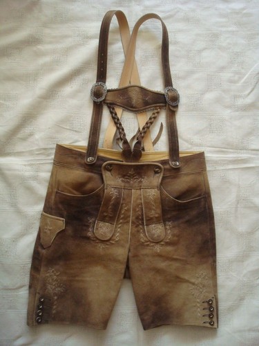 Trachten ziegenlederhose gr - trachten-ziegenlederhose,,