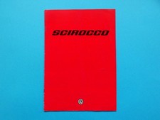 Prospekt / Katalog - VW Scirocco I - S, L, LS, GT, GTI, GL und GLI - 01/79