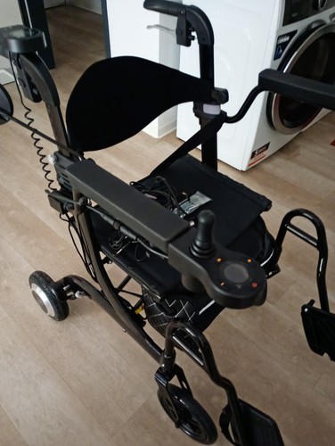 Elektrischer rollator mit - rollator,
