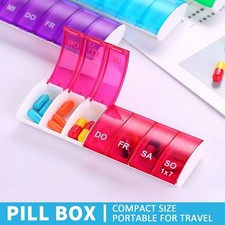 Tablettenbox 7 Tage Pillenbox