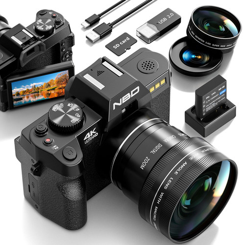 48mp digitalkamera 16x - 4k, wifi