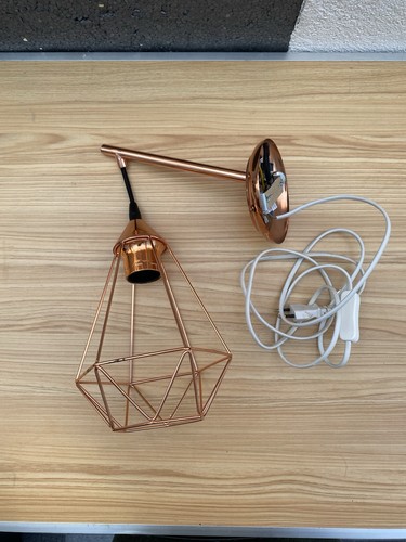 Wandleuchte draht käfig lampe - wandleuchte, draht-käfig-lampe