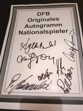 Unikat. Orginales Autogramm