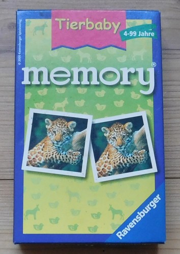 Neuwertiges tierbaby memory - neuwertiges,