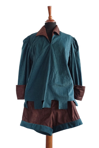 Robin hood kostüm grün braun - hood,