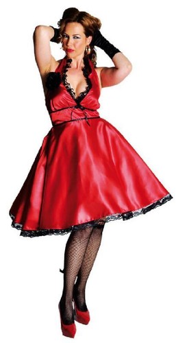 50er jahre rock - roll, kleid