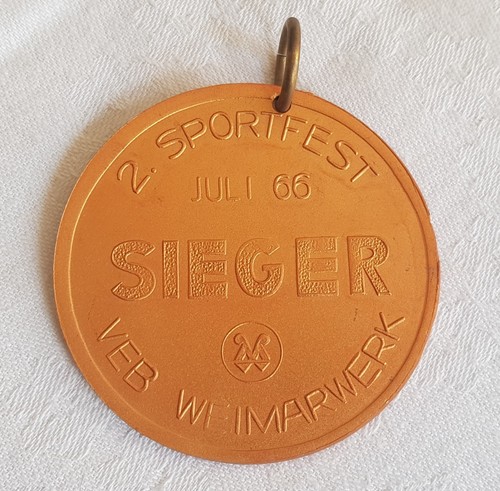 Ddr medaille veb weimarwerk - medaille,