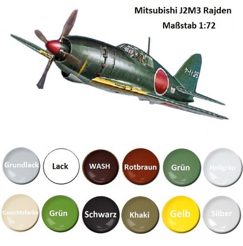 Mitsubishi j2m3 raiden - mitsubishi, (jack)