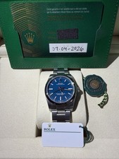 Rolex Oyster Perpetual Blue