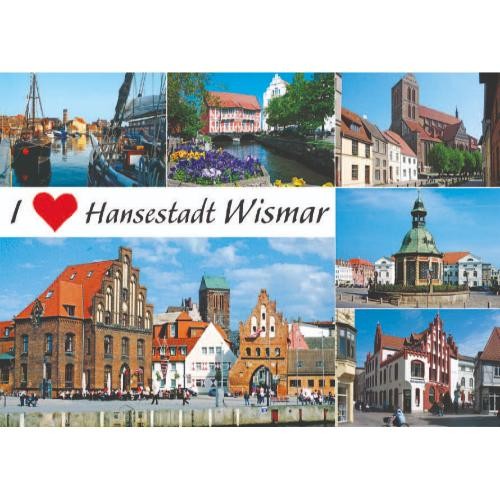 Wismar postkarten motive 050 - wismar,