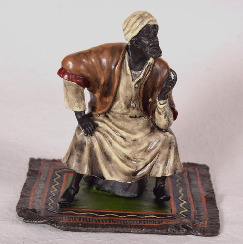 Bronzefigur arabischer denker - bronzefigur,