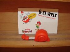 DIVERSE SPIELZEUGE 1987/ 1988  D - SCHNECKENMAßBAND ORANGE OHNE BPZ