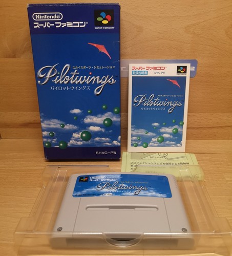 Pilotwings nintendo super - nintendo,