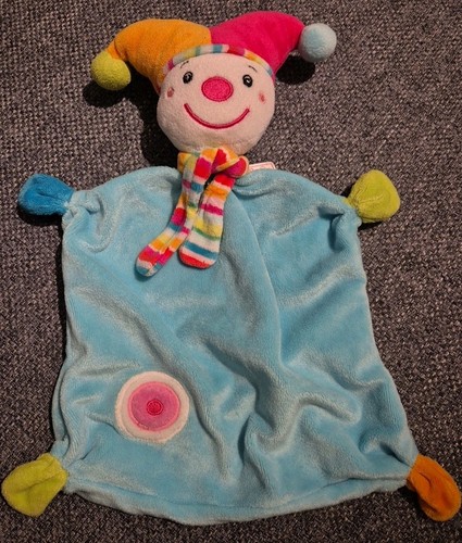 Schmusetuch clown harlekin - schmusetuch,