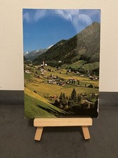 Postkarte St. Jakob im Ahrntal, Italien, Kirchhügel, Sport, Berge, 1994