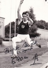Autogramm - Brigitte Wujak