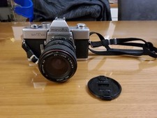 Minolta SRT 101 CLC mit Objektiv MD 50 mm / F 1.7  SLR analoge Spiegelreflex