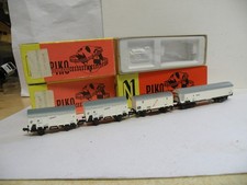 2/ Arnold + Piko - 4-tlg Kühltransport - Zug mit 4 verschiedenen Kühlwagen DR OV