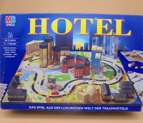 Hotel brettspiel komplett - hotel,