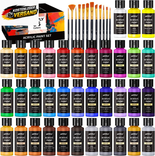 Acrylfarben set farben - acrylfarben,