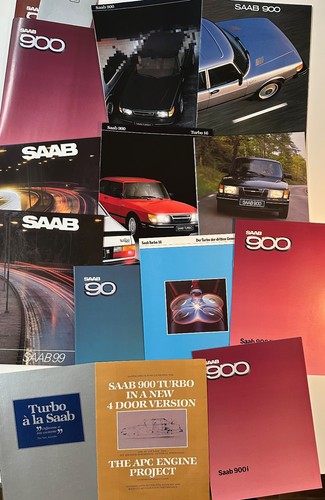 Saab prospekt set 13 - saab,