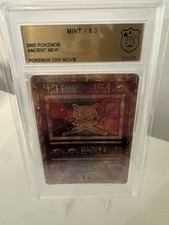 Pokémon Ancient Mew Promo 2000 GRADED 9.0 Mint