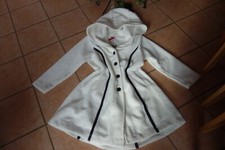 MAGNA Bouclé Mantel Kapuze