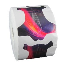 500 Stück FO-70 Große Stiletto Nagelschablonen Selbstklebende Verlängerungsfolie