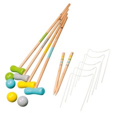 Krocket Spiel für 4 Spieler