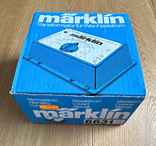 Märklin transformator 6631 - märklin,