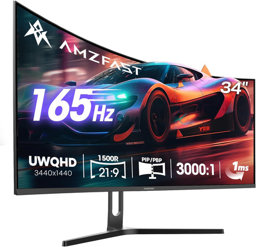 Amzfast zoll curved gaming - zoll,