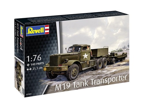 Revell 03364 76 m19 tank - 1/76,