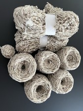 Chenille Wolle Beige