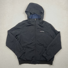 Tommy Hilfiger Jacke Herren Regenjacke Gr. M Übergangsjacke Schwarz Kapuze Wind